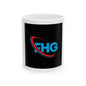 FHG Logo Ceramic Mug - Black Coffee Cup (11oz, 15oz) for Office & Home