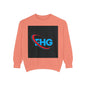 Unisex Garment-Dyed Sweatshirt with FHG Logo - Team Spirit Apparel for Community Engagement