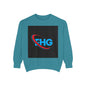 Unisex Garment-Dyed Sweatshirt with FHG Logo - Team Spirit Apparel for Community Engagement