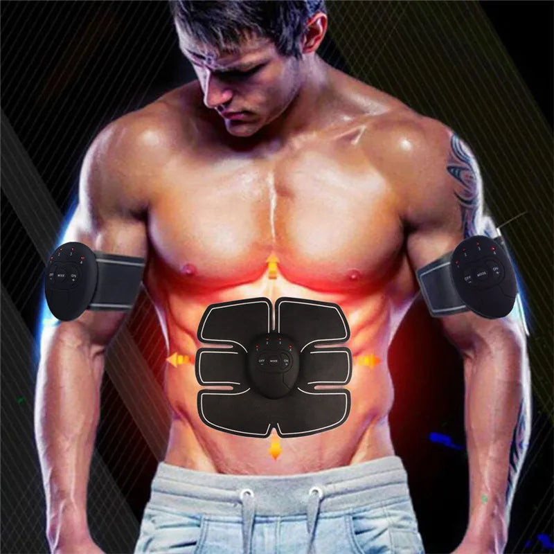 EMS Wireless Muscle Stimulator Trainer Smart Fitness Abdominal Training Body