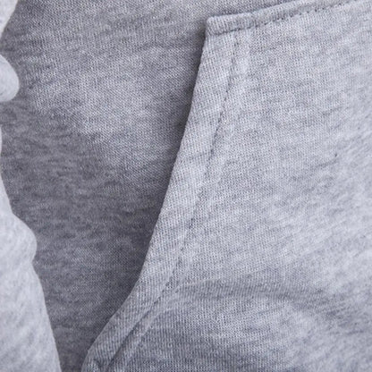 Autumn Men Sweatshirts Long Sleeve Jacket Hoodie Zipper Closure Jacket Male