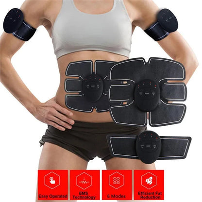 EMS Wireless Muscle Stimulator Trainer Smart Fitness Abdominal Training Body