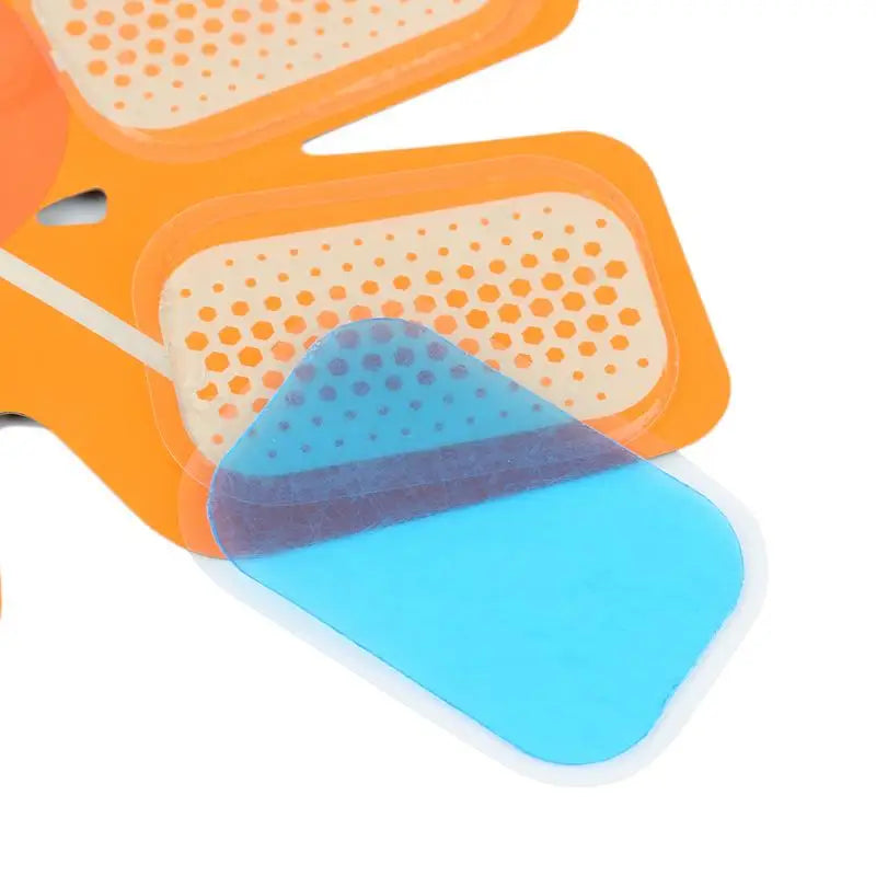 Fitness Gel Pads Abdominal ABS EMS Trainer Weight Loss Muscle Stimulator