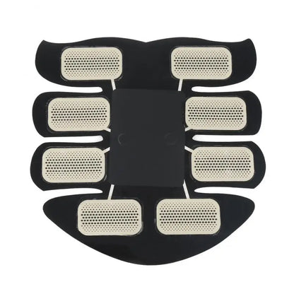 Fitness Gel Pads Abdominal ABS EMS Trainer Weight Loss Muscle Stimulator