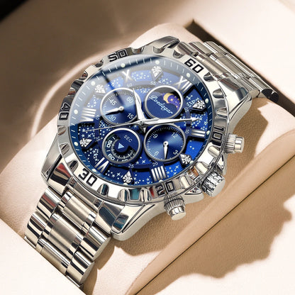 POEDAGAR Luxury Watch for Man Quartz Sports Men Watch Waterproof Luminous