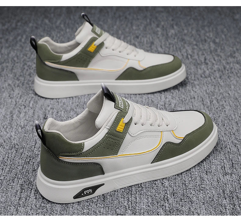 Summer Men's Shoes New Breathable Canva Shoes Korean Trendy Versatile