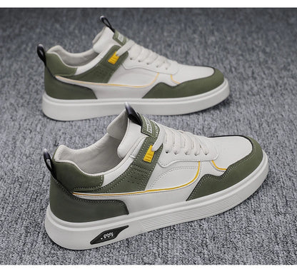 Summer Men's Shoes New Breathable Canva Shoes Korean Trendy Versatile
