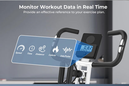 Free Shipping Indoor Bike Heart Rate Detection Digital Display Collapsible