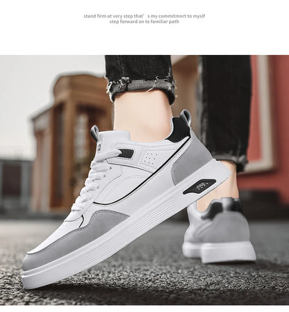 Summer Men's Shoes New Breathable Canva Shoes Korean Trendy Versatile