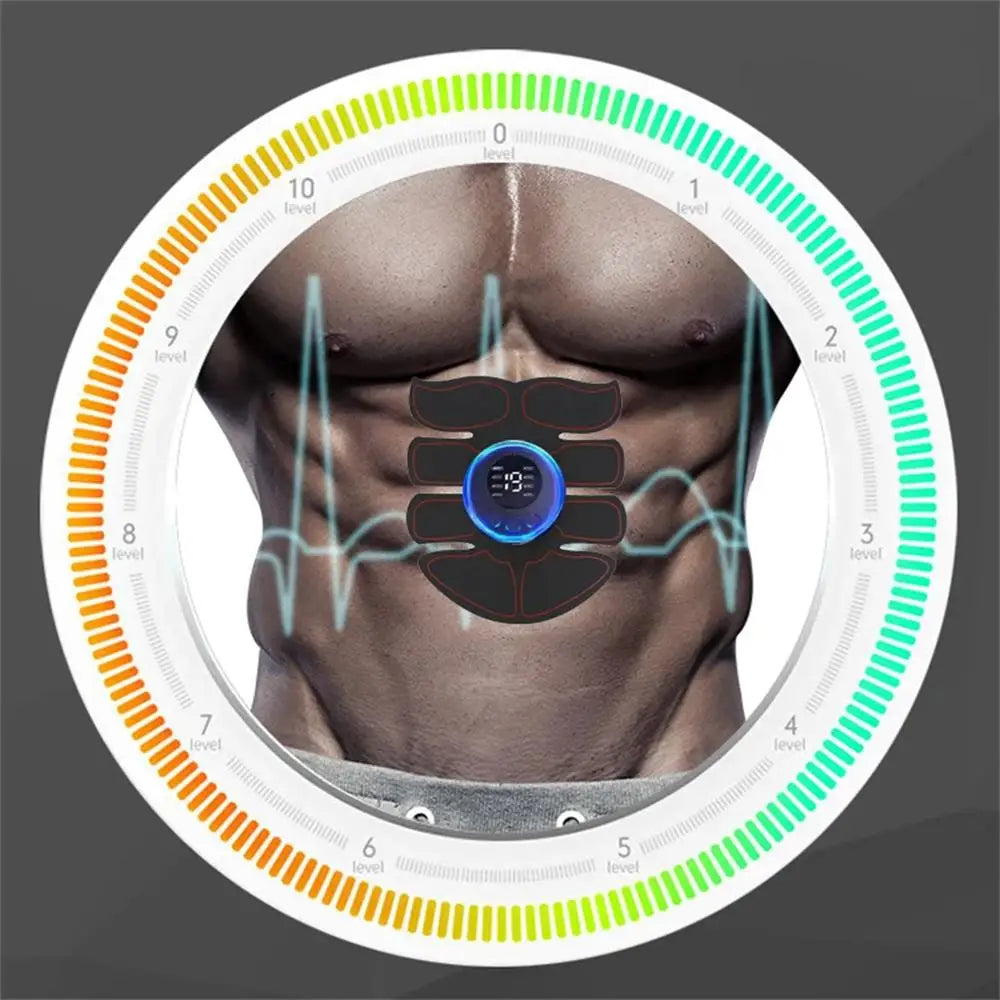 ABS Stimulator Muscle Toner EMS Muscle Stimulator Fitness Weight Loss Massager