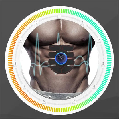 ABS Stimulator Muscle Toner EMS Muscle Stimulator Fitness Weight Loss Massager