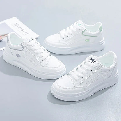 Women's Shoes Summer Thick Sole White Spring Autumn Breathable Platform Tennis