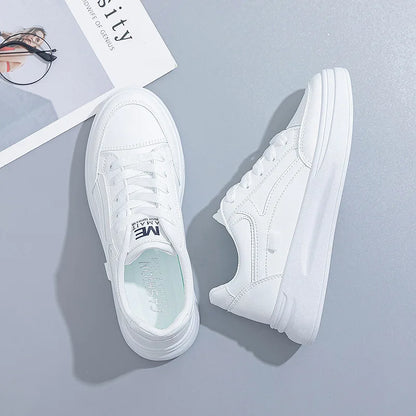 Women's Shoes Summer Thick Sole White Spring Autumn Breathable Platform Tennis