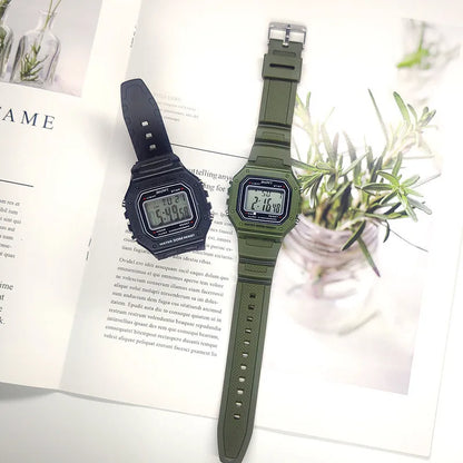 2024 Digital Watches For Men Sports Waterproof Bracelet Clock Gold Electronice