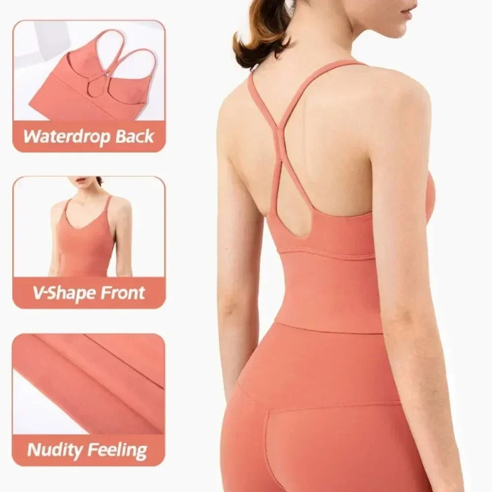 Sportswear Woman Gym Sports Bra and Leggings Two Piece Sets Outifits Naked