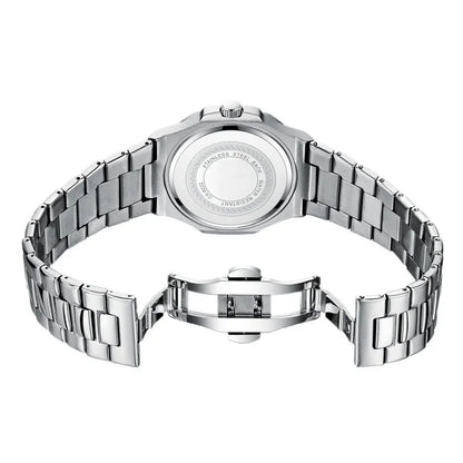 CHENXI 8222 Men's Quartz Watch Luxury Stainless Steel Wristwatch Waterproof