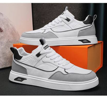Summer Men's Shoes New Breathable Canva Shoes Korean Trendy Versatile