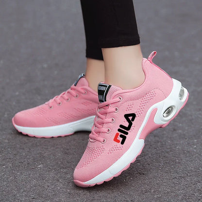 New Running Shoes Ladies Breathable Sneakers Summer Light Mesh Air Cushion