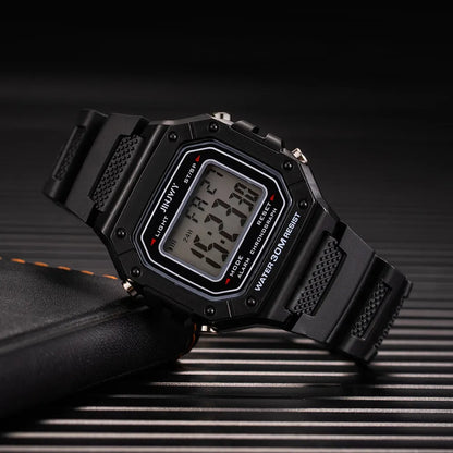 2024 Digital Watches For Men Sports Waterproof Bracelet Clock Gold Electronice