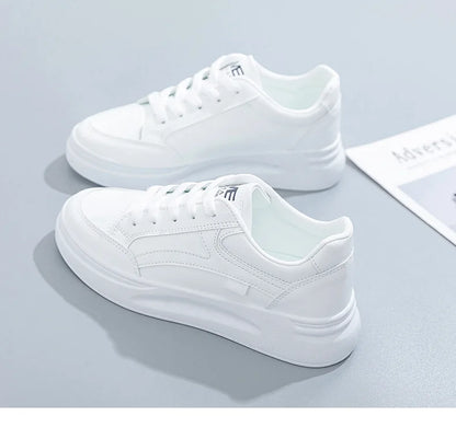 Women's Shoes Summer Thick Sole White Spring Autumn Breathable Platform Tennis