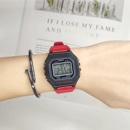 2024 Digital Watches For Men Sports Waterproof Bracelet Clock Gold Electronice