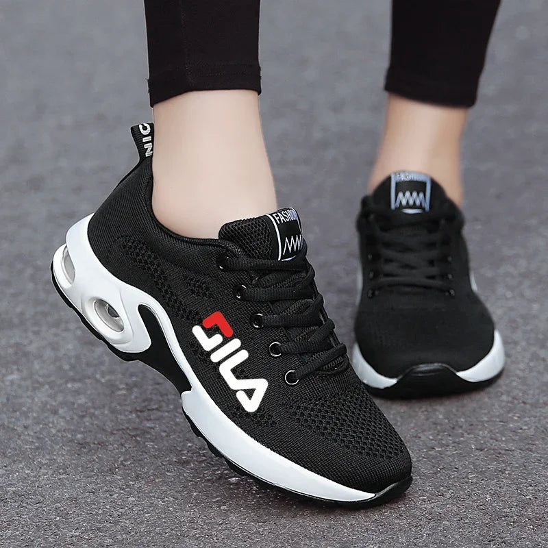 New Running Shoes Ladies Breathable Sneakers Summer Light Mesh Air Cushion