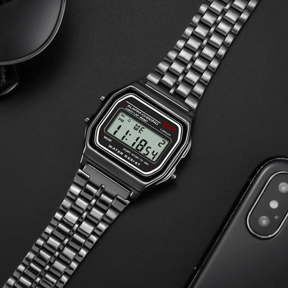 2024 Digital Watches For Men Sports Waterproof Bracelet Clock Gold Electronice