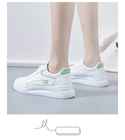 Women's Shoes Summer Thick Sole White Spring Autumn Breathable Platform Tennis