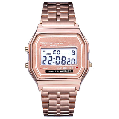 2024 Digital Watches For Men Sports Waterproof Bracelet Clock Gold Electronice