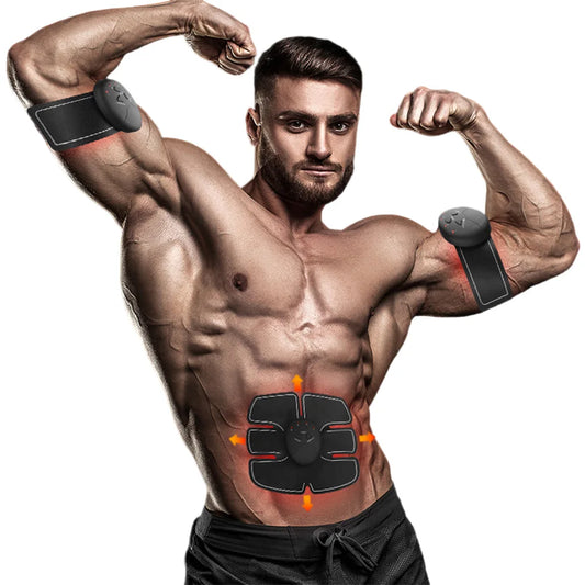 EMS Shape and Body Trainer Abdominal Abs Smart Fitness Tens Pads Gym Sports