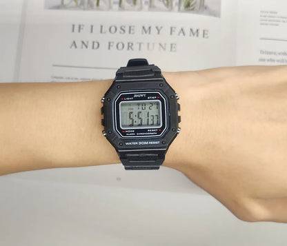 2024 Digital Watches For Men Sports Waterproof Bracelet Clock Gold Electronice