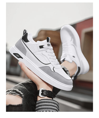 Summer Men's Shoes New Breathable Canva Shoes Korean Trendy Versatile