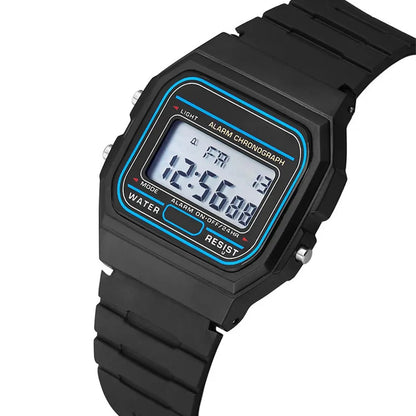 2024 Digital Watches For Men Sports Waterproof Bracelet Clock Gold Electronice