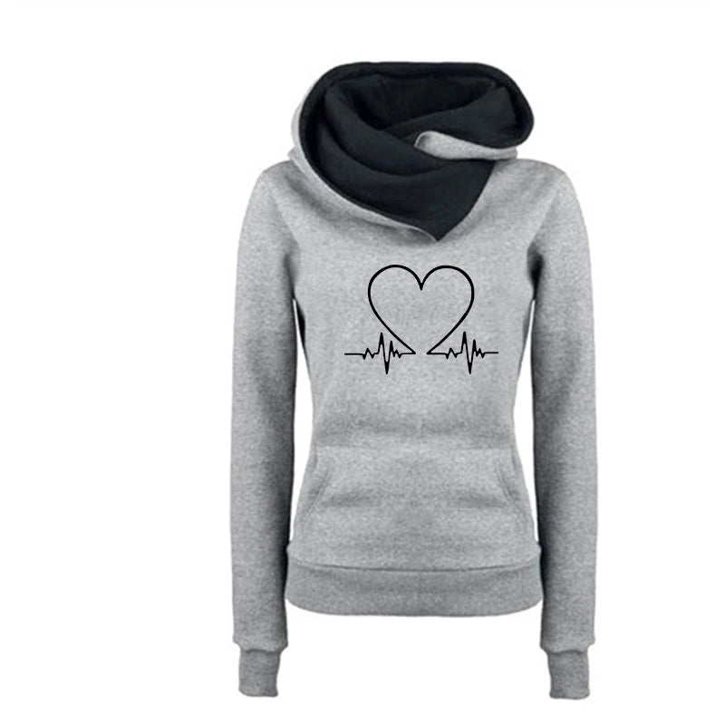 Woman Clothing 2024 New Top High Quality Streetwear Casual Pullovers Long Sleeve