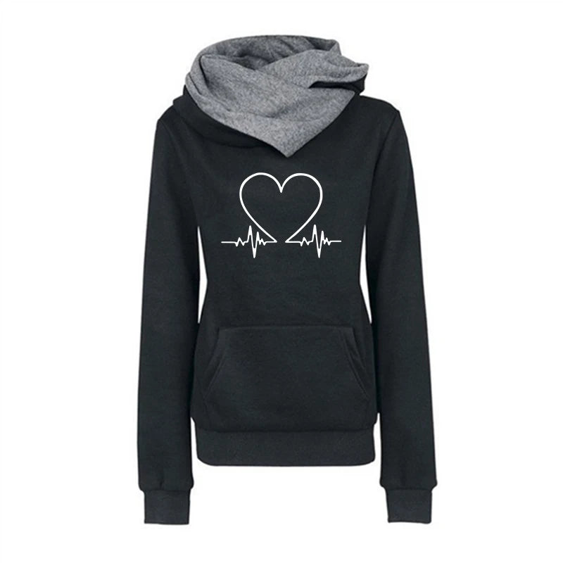 Woman Clothing 2024 New Top High Quality Streetwear Casual Pullovers Long Sleeve