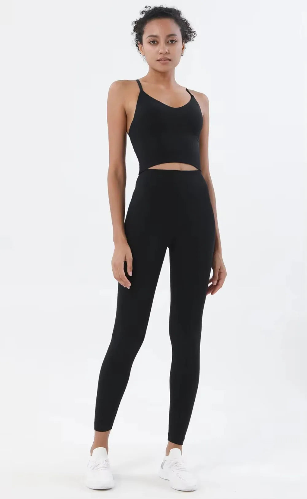Sportswear Woman Gym Sports Bra and Leggings Two Piece Sets Outifits Naked