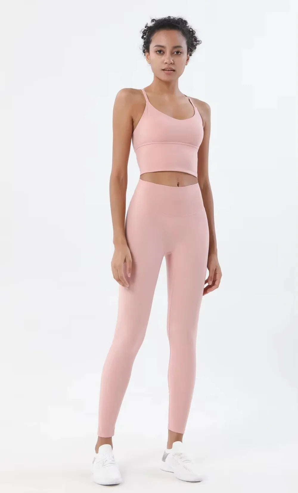 Sportswear Woman Gym Sports Bra and Leggings Two Piece Sets Outifits Naked