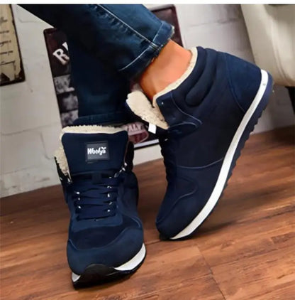 Snow Boots Men Male Men's Sneaker Men's Winter Shoes Plush Ankle Boots