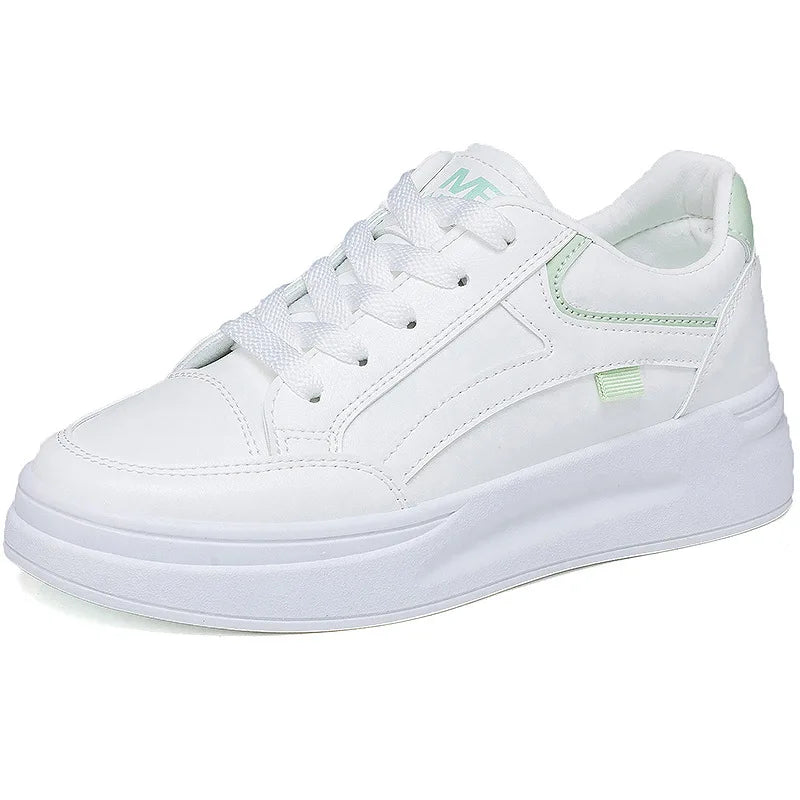 Women's Shoes Summer Thick Sole White Spring Autumn Breathable Platform Tennis