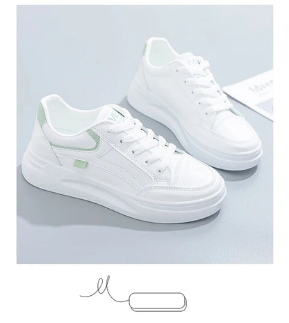 Women's Shoes Summer Thick Sole White Spring Autumn Breathable Platform Tennis