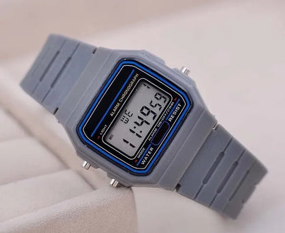 2024 Digital Watches For Men Sports Waterproof Bracelet Clock Gold Electronice