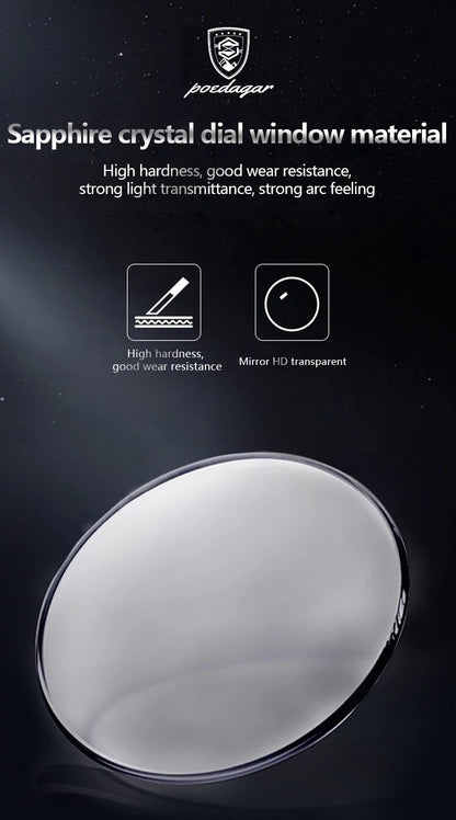 POEDAGAR Luxury Watch for Man Quartz Sports Men Watch Waterproof Luminous