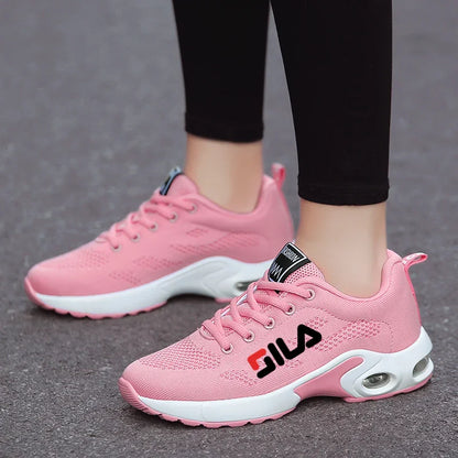 New Running Shoes Ladies Breathable Sneakers Summer Light Mesh Air Cushion