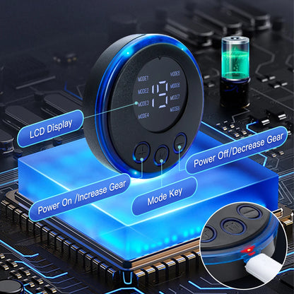 Electric Muscle Stimulator EMS Abdominal Fitness Stickers Rechargeable Body Slim