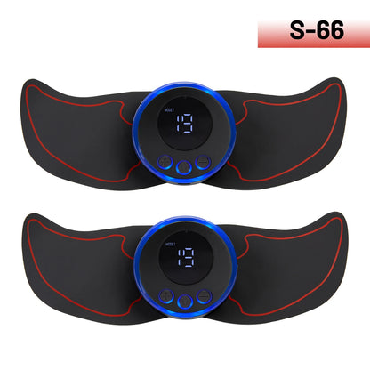 Electric Muscle Stimulator EMS Abdominal Fitness Stickers Rechargeable Body Slim