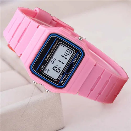 2024 Digital Watches For Men Sports Waterproof Bracelet Clock Gold Electronice