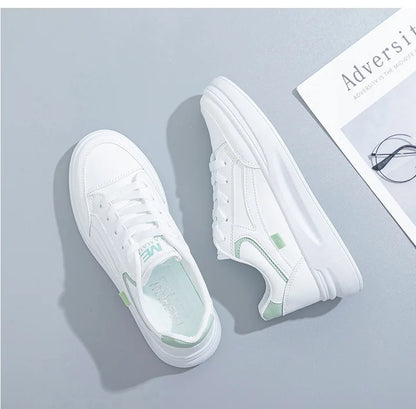 Women's Shoes Summer Thick Sole White Spring Autumn Breathable Platform Tennis