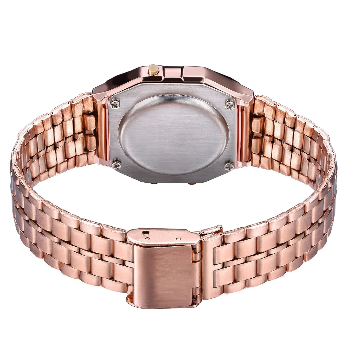 2024 Digital Watches For Men Sports Waterproof Bracelet Clock Gold Electronice