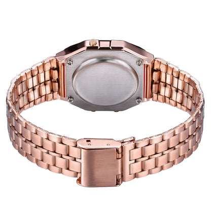 2024 Digital Watches For Men Sports Waterproof Bracelet Clock Gold Electronice