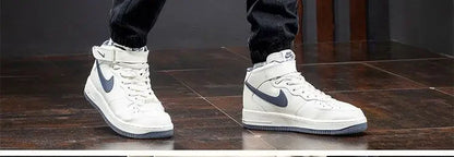 Thickened Fleece-lined Men's Winter Pants New Style Casual Loose Fit Trendy